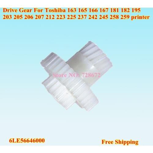 3pcs Compatible 6LE56646000 Fuser Drive Gear For Toshiba 163 165 166 167 181 203 205 206 207 212 223 225 237 242 245 258 259
