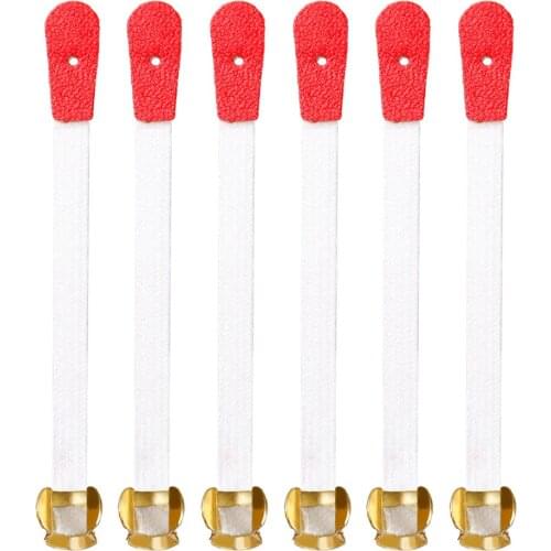 50 Pcs Piano Bridle Straps Durable White Piano Tuning Rope Keyboard Instrument Accessories for Piano Repair Replacement Parts