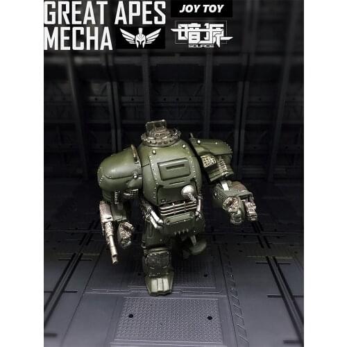 JOYTOY figure with Medium-sized Mega Ape Mecha Grizzlies Team 1/25 soldier Set for Fans Holiday Gift
