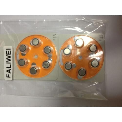 Hot ! 12pcs/lot Hearing Aid Batteries A13 13A e13 ZA13 13 PR48 /fast shipping ,New production date and original battery