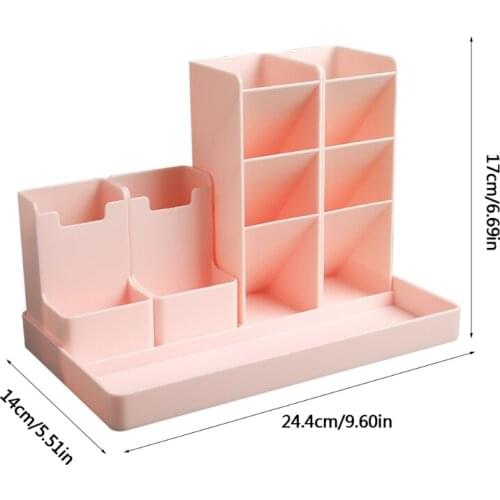 Multi-purpose Desk Organizer Pen Organizer Storage Office School Home Stationery Supplies Pen Storage Holders