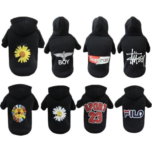 Dog Clothes Cotton-padded Clothes Plus Velvet Warm And Breathable Pet Clothes One-piece