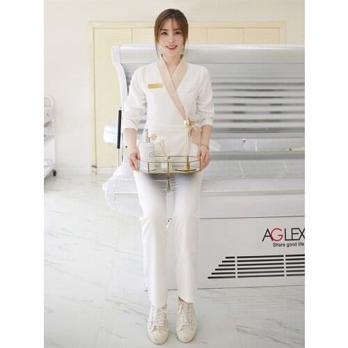 Cosmetologist Work Clothes Spring And Summer Health Club Work Clothes Skin Management Beauty Salon Work Uniform