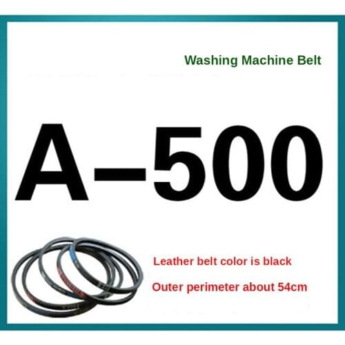 A-500 Washing machine belt A type belt transmission belt washing machine motor belt triangle belt antistatic belt accessories