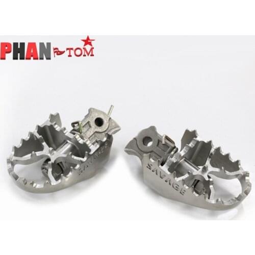 Motorcycle Wide Foot Pegs Pedals Rest Footpegs For SUZUKI V-Strom 650 DL650 DL1000 GSX1300R GSX1300 Hayabusa GSX650F GSX1400