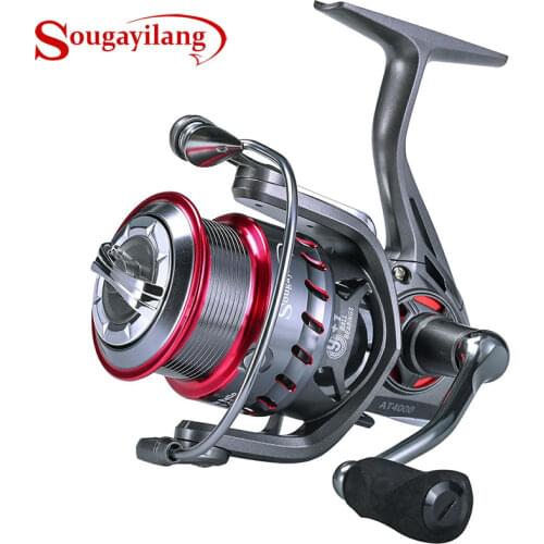 Sougayilang Carp Fishing Reel 9+1BB Spinning Fishing Reel 5.2:1(6.2:1) High Speed Fishing Tackle Freshwater Saltwater Fishing