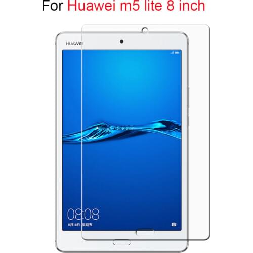 Tempered Glass Film Screen Protector for Huawei MediaPad m5 lite 8 MON-AL19B/CPN-AL0 8.0 inch Tablet Screen Protector Toughened