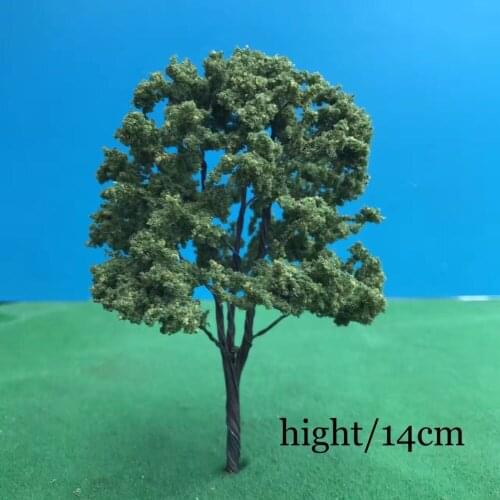 2-15PCS/SETS Yellow Green Colorful Wire Tree For Model Desgin High 8CM--16CM