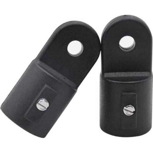 Black Nylon Eye End Cap Bimini Top Fitting Hardware 22.5mm Boat Marine Frame