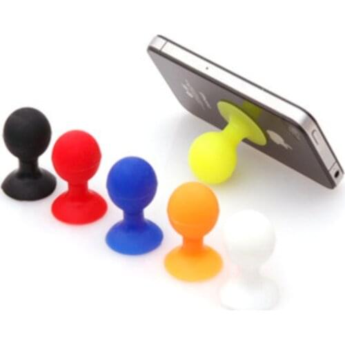 3pcs Rubber Octopus Sucker Ball Stand Holder for iPod iPhone Samsung iPhone,tablet pc,Cup Holder Sucker Stand For Mobile Phones