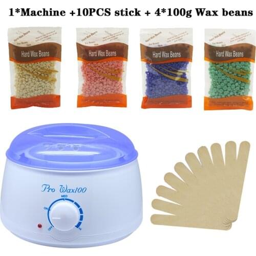 Big Size 500CC Hair Removal and Wax Melting Machine Panafin Wax Machine Hand Waxing Device with 4 Packs of 100g Wax Warmer