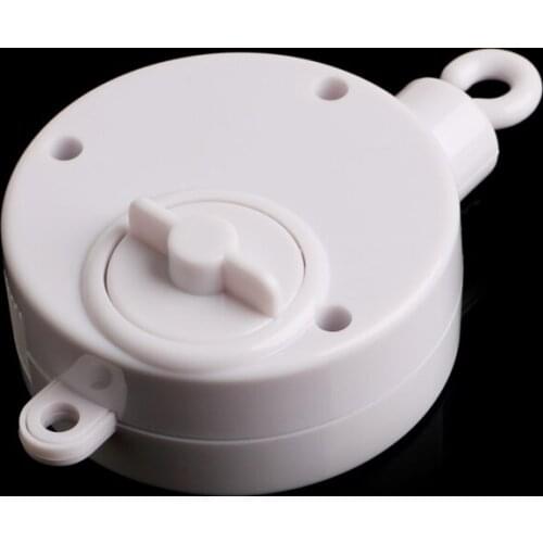 Baby Infant Rotary Mobile Crib Bed Clockwork Movement Music Box Kids Develop Toy L41D