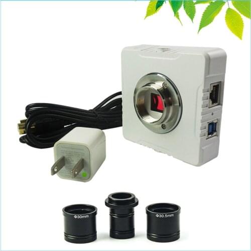 WIFI 5MP Microscope Electronic Video Camera Wireless Digital Eyepiece CMOS with C Ring Adapter for Win10/ 7/ Win8