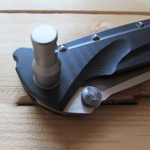 Stainless Steel Knife Screwdriver Screws Removal Tool for Microtec Wildboar DOC Delta Force D2 G10 Spindle Clip Handle D.O.C