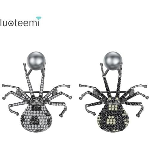 LUOTEEMI Black Brooches For Clothes