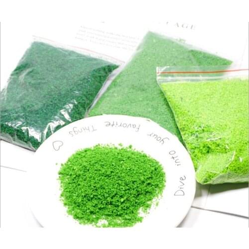 Moss material Sponge tree powder DIY handmade landscape mobile phone shell material Epoxy decorative filling