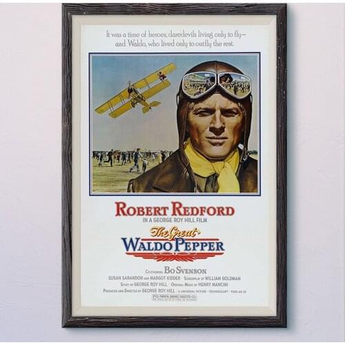 N293 ROBERT REDFORD Vintage Classic Movie Wall Silk Cloth HD Poster Art Home Decoration Gift