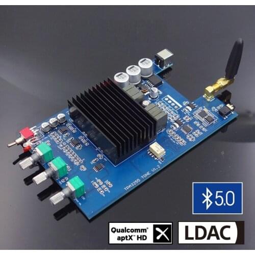 NEW TPA3255 Fever Grade Hifi Bluetooth 5.0 High Power Amplifier Board Digital Power Amplifier 300W + 300W