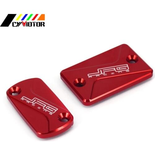 CNC Motorcycle Front Rear Brake Fluid Reservoir Cap Cover For HONDA CRF250L CRF250M CRF 250L 250M 2012 2013 2014 2015 2012-2019