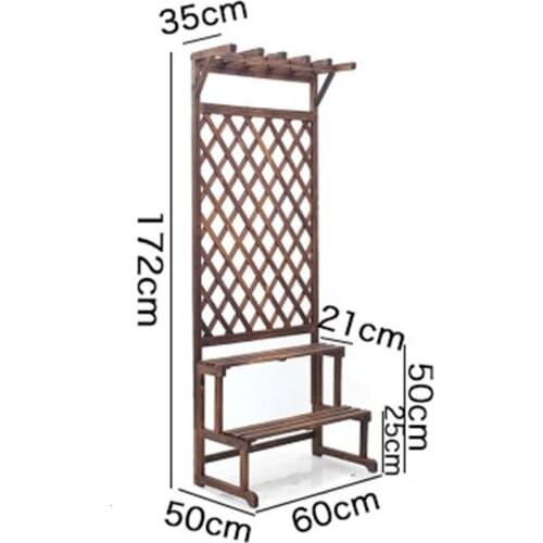 Shelves For Etagere Plante Huerto Urbano Madera Estanteria Para Plantas Stojak Na Kwiaty Balcony Shelf Plant Rack Flower Stand