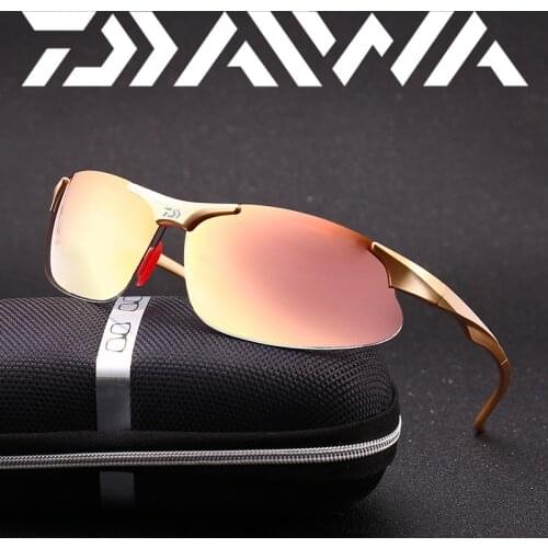 Daiwa Fishing Polarized Sunglasses Outdoor Sports Windproof Sand Goggle Sun Glasses UV Protection