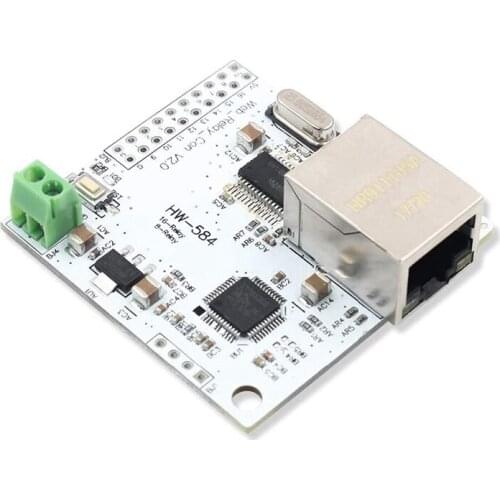 SHGO HOT-16-Way W5100 Network Control Switch 5V Network Relay Module IoT Development Board ENC28J60