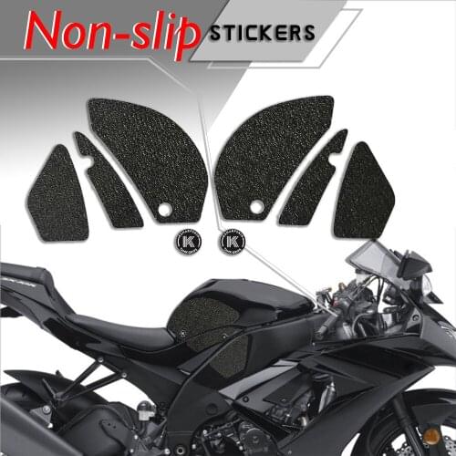 Motorcycle fuel tank pad tank grip protection Non-slip stickers knee grip side applique for KAWASAKI 2008-2010 NINJA ZX-10R