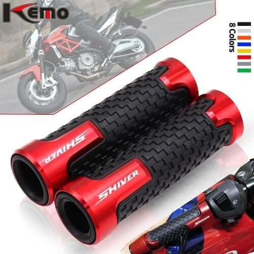 For Aprilia SHIVER SHIVER 750 7/8" 22mm Universal Motorcycle Accessories CNC Aluminum Handlebar Hand Grips Handle Bar End Grip