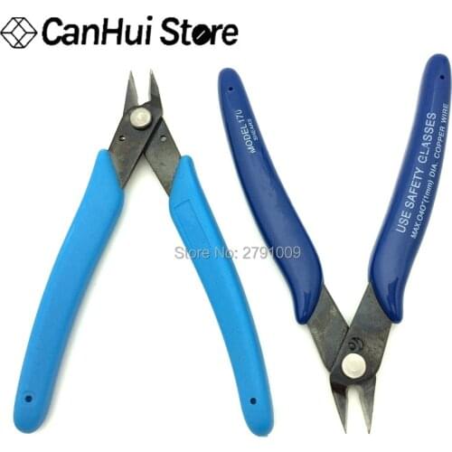 Vastar Electrical Wire Cable Cutters Cutting Side Snips Flush Pliers Nipper Anti-slip Rubber Mini Diagonal Pliers Hand Tools 170