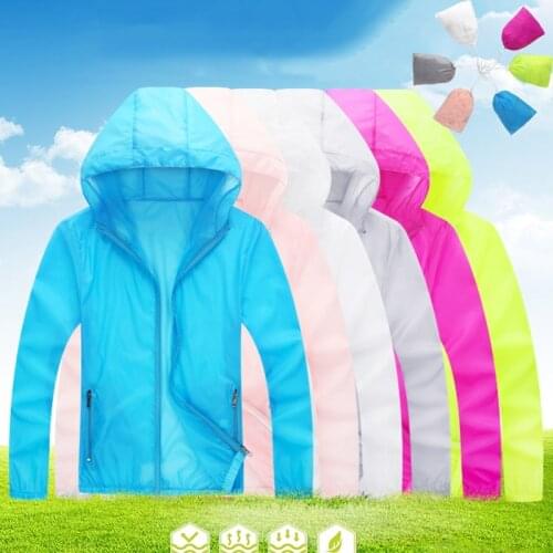 Brie Summer men Quick Dry Skin Sun Protection Clothing Couple Coat Fashion Windbreaker Waterproof Men Women Jacket