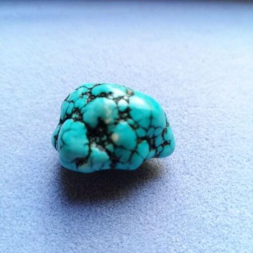 1pcs Natural green turquoise tumbled stone kallaite healing crystals meditation reiki healing stones natural crystal gemstone