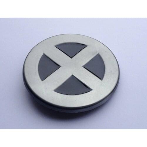 Black and Sliver X man Superhero Belt Buckle