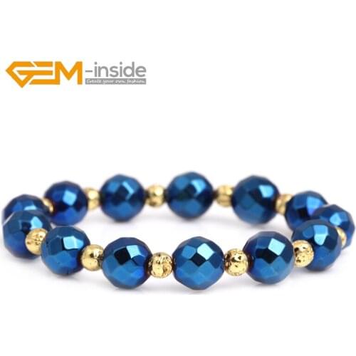 GEM-inside Metal Bracelets