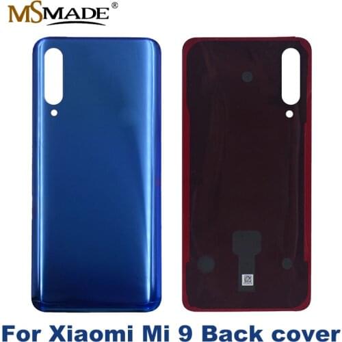 For Xiaomi Mi9 Battery Cover Back Glass Rear Door Housing Case For Xiaomi Mi 9 Battery Cover Replacement Parts