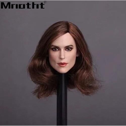 1/6 Scale Kara Kabouttly Head Sculpt GACTOYS GC007 Sexy Beauty Girl Head Model for 12inch action figure toys m5