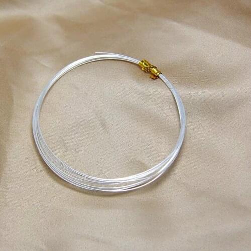 One meter 0.1-0.5mm 999 Sterling Silver wire metel thread silver string silver line for Necklace Bracelet Earring making