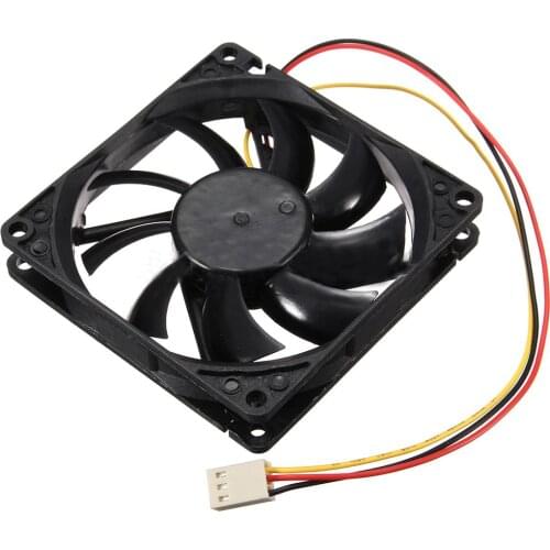12V 3 Pin CPU Fan Heatsink Cooler Heatsink Fan For PC 80x80x15mm