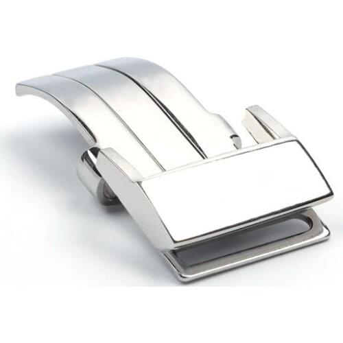 Top quality watchband buckle for breitling clasp 20mm Silver Stainless Steel Watch Buckle Clasp