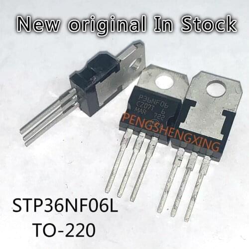 10PCS/LOT STP36NF06L 36nf06 n-channel MOS field effect tube TO-220 New original spot hot sale