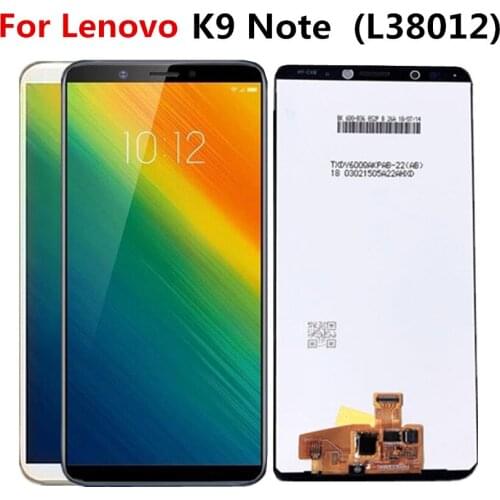 6.0" k9 note lcd For Lenovo K9 Note LCD Display Touch Screen Digitizer Assembly for Lenovo L38012 K9 NOTE LCD