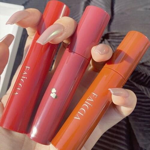 Velvety Lip Glaze Moisturizing Jelly Color Lip Glaze Film Formation Long Lasting Cosmetics for Women Girls SK88