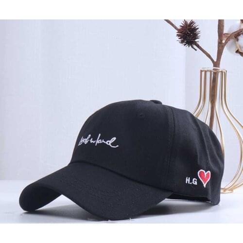 New unisex love embroidery baseball cap unisex tactical quick return hat hip hop outdoor adjustable summer hat sports golf cap