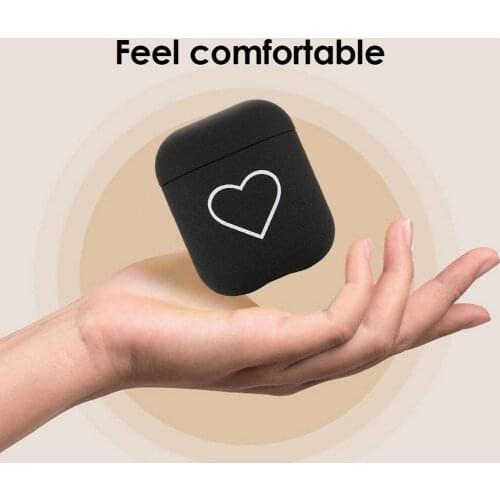 For Airpods1/2 Shape Case Cover Protective Silicone Shell Heart Anti-vibration And Anti-wear For Airpods1/2 Earphone Accessories