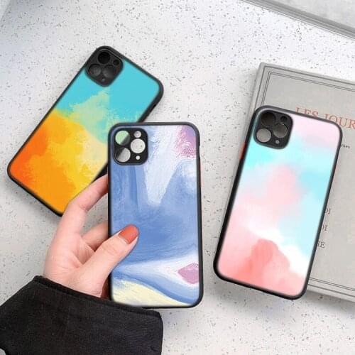 Lovebay Rainbow Cartoon Rendering Phone Case For iPhone 12 11 Pro XR X XS Max 8 7 Plus Soft TPU Camera Protective Back Cover