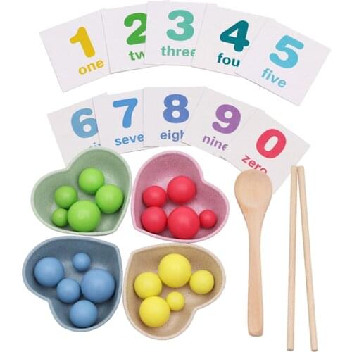 Preschool Kids Children Motor Skills Practice Toy, Hands Brain Training Clip Beads Board, Montessori Games