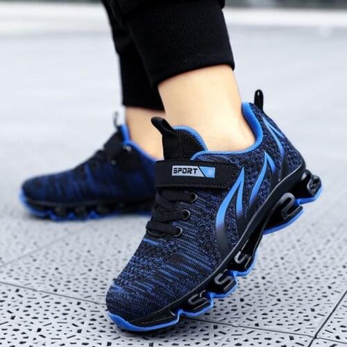 New Children Shoes Boys Spring Autumn Breathable Sneakers Kid Lightweight Outdoor Sport Running Shoes Hollow Sole Tenis Infantil