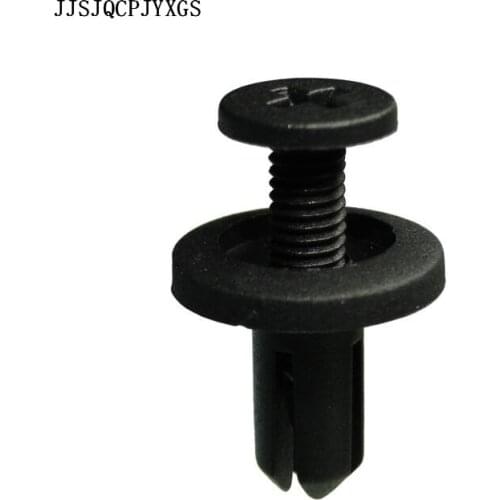 JJSJQCPJYXGS Black Car Bumper Interior Trim Door Panels Fender Screw Universal Clip Fastener Auto Spare Parts For Honda