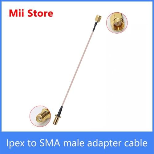 IPEX to SMA male adapter cable WIFI extension jumper GSM GPS 4G module antenna G178 cable
