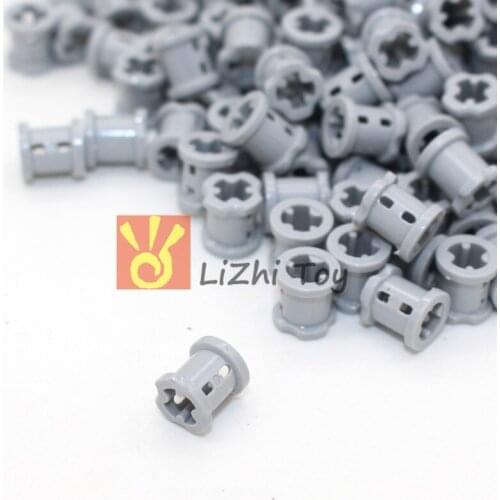 MOC Blocks Technic Parts 6590 1X1 Bush Smooth Educational Toys Technic Bulk Building Blocks Mechanical Accessories