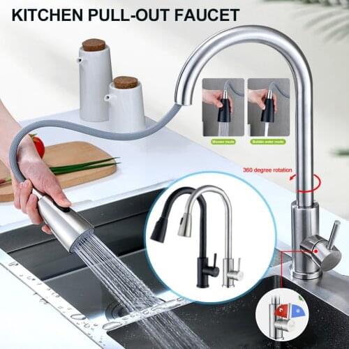 Single Handle Brushed Stainless Steel Faucet Sprayer with 23.6 inch Flexible Hose for Kitchen Sink Tools Accessories